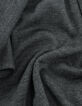 Men’s grey fine-knit wool V-neck sweater-6