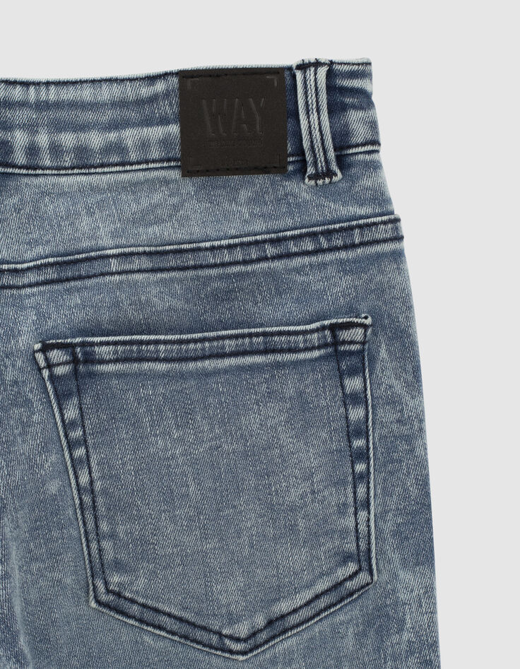Jean skinny medium blue garçon -5
