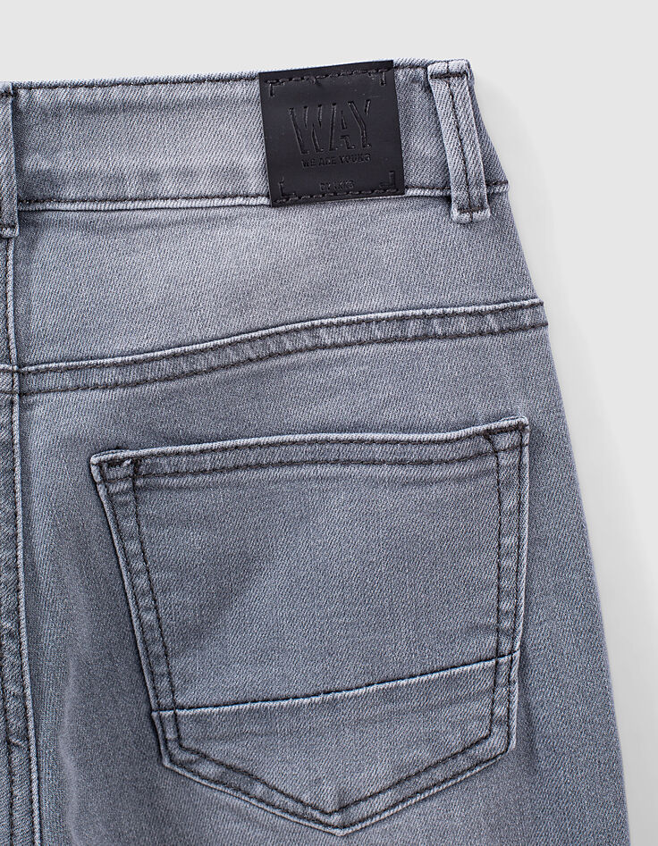 Light grey slim jeans gerecycleerd jongens -5 Light grey slim jeans gerecycleerd jongens -5