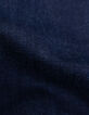 Jean droit bleu foncé powerstretch cropped Femme-8