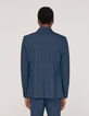 Men’s blue Prince of Wales check TRAVEL SUIT suit jacket-3