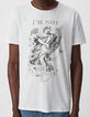 Men’s white organic cotton T-shirt with angel-guitarist-4