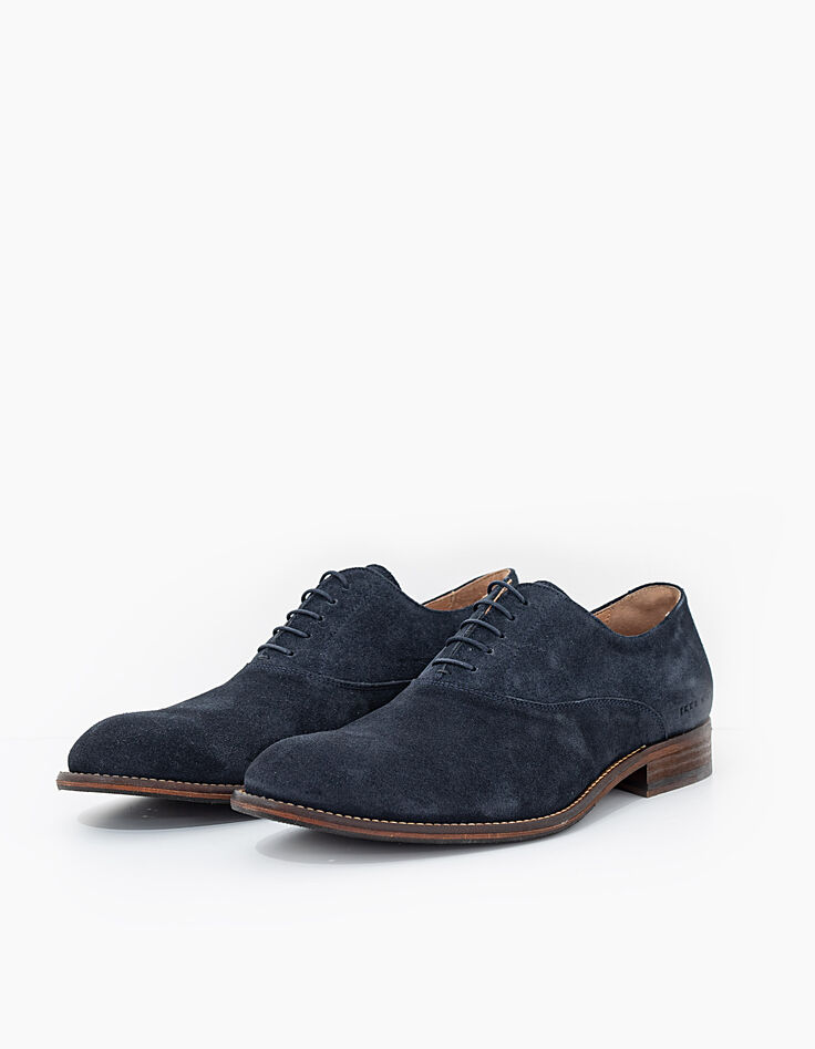 Men’s stone suede Derby shoes-2