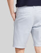 Bermuda chino TAPERED ciel Homme-5