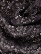 Chemise manches longues noire imprim&eacute; cachemire I.Code-8