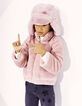 Girls' pink Shapska hat-8