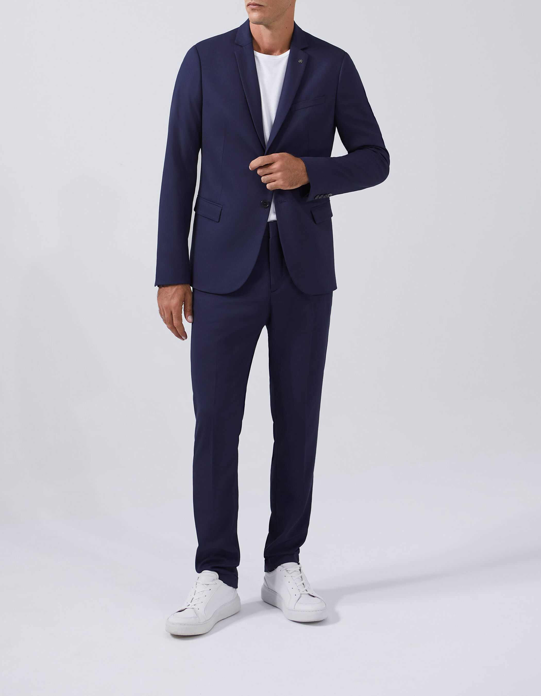 Veste de costume indigo Homme