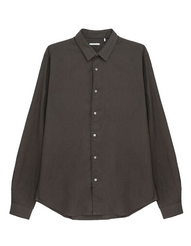 Camisa falso liso hombre - IKKS