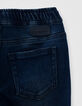 Vaqueros JOGGER azules denim cosy fleece ni&ntilde;o-6