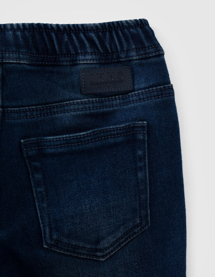 Vaqueros JOGGER azules denim cosy fleece ni&ntilde;o-6