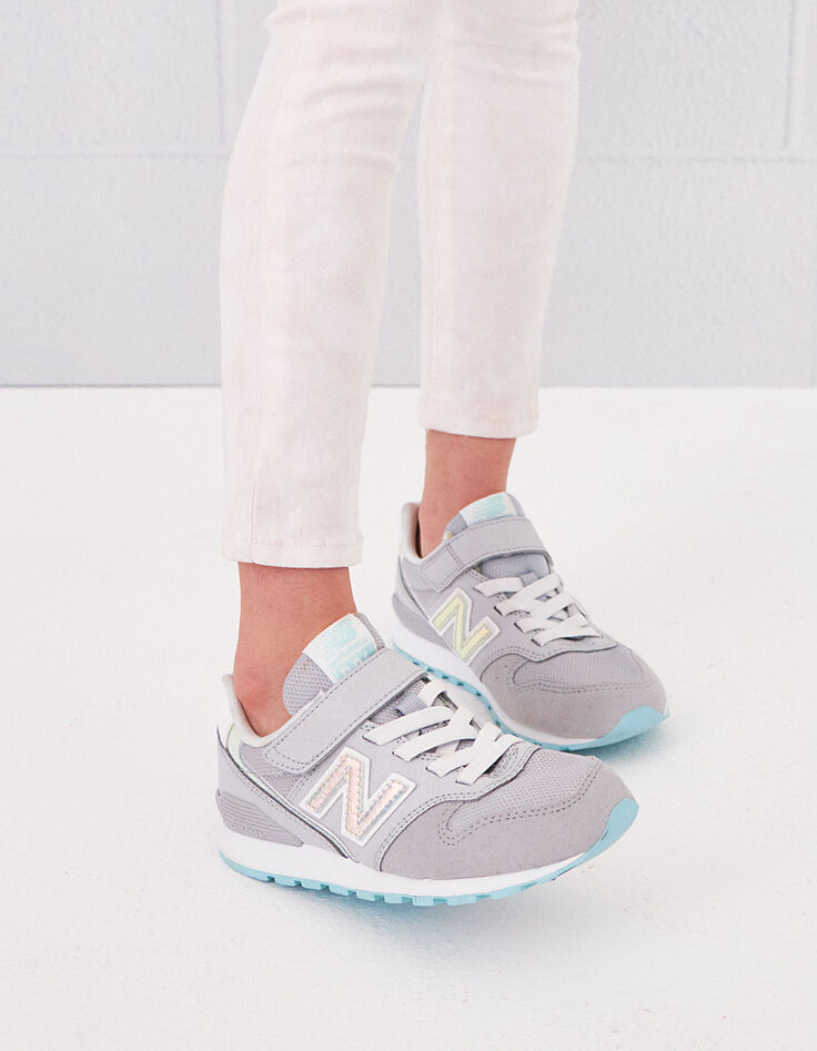 Baskets NEW BALANCE® grises taille 33-35 pour fille-5