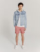 Bermudas chino TAPERED coral Hombre-5