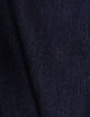 Jean large bleu ceinture-foulard bouquets fille-7