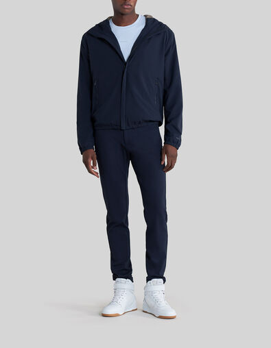 Men&rsquo;s navy WATER REPELLENT light jacket - IKKS