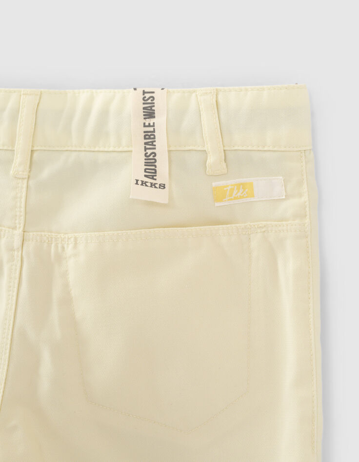 Boys' lemon Bermudas -5