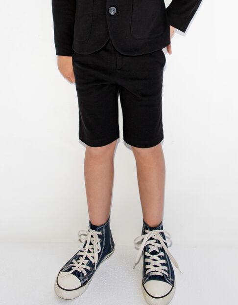 Bermudas chinos negro niño