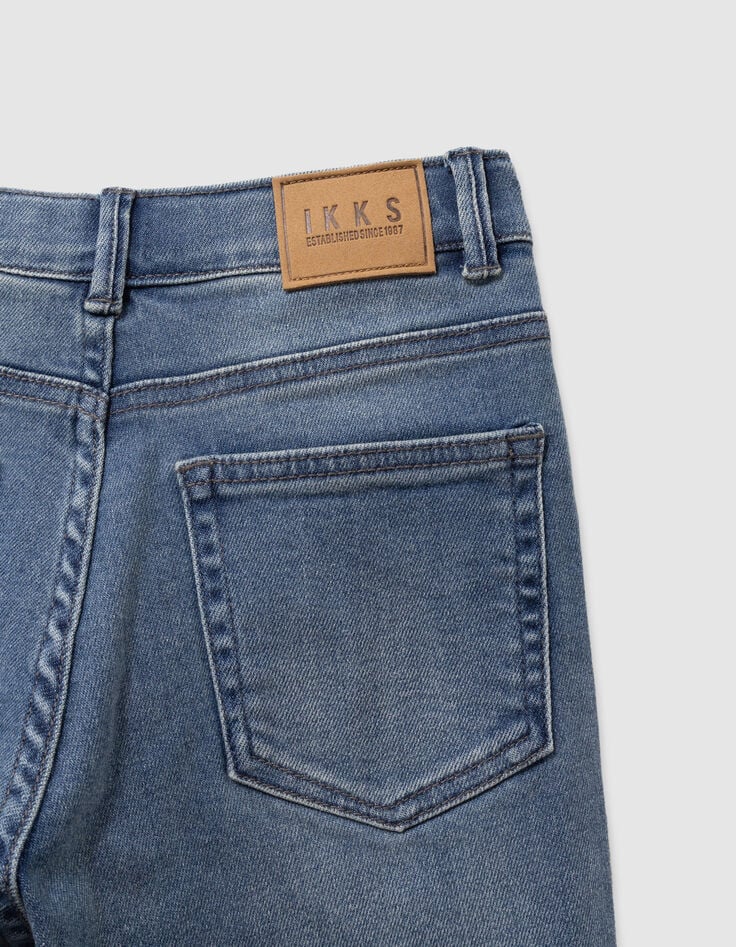 Baggy blauwe jeans dirty wash jongens-9 Baggy blauwe jeans dirty wash jongens-9