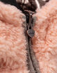 Plumas reversible rosa cobrizo y Sherpa niña-5