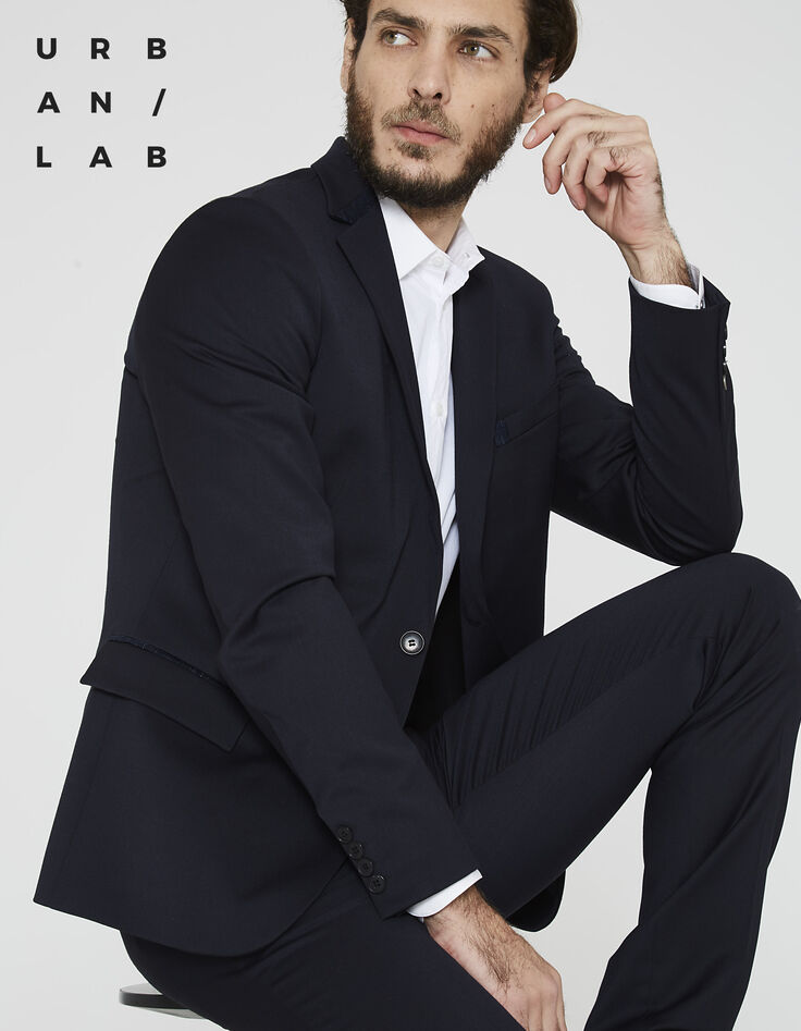 Men's navy jacket -1