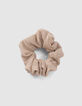 Glanzend scrunchies zwart en goud meisjes-3