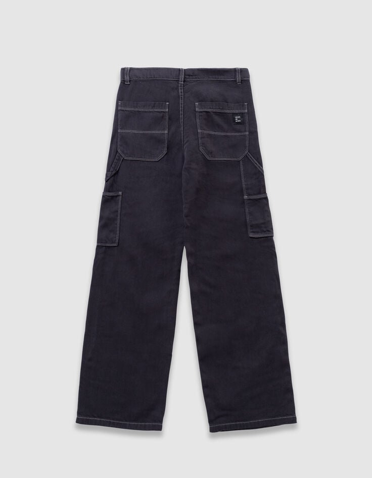 Grijze battlejeans timmermanstijl jongens-6 Grijze battlejeans timmermanstijl jongens-6