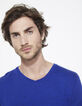Camiseta azul hombre-3