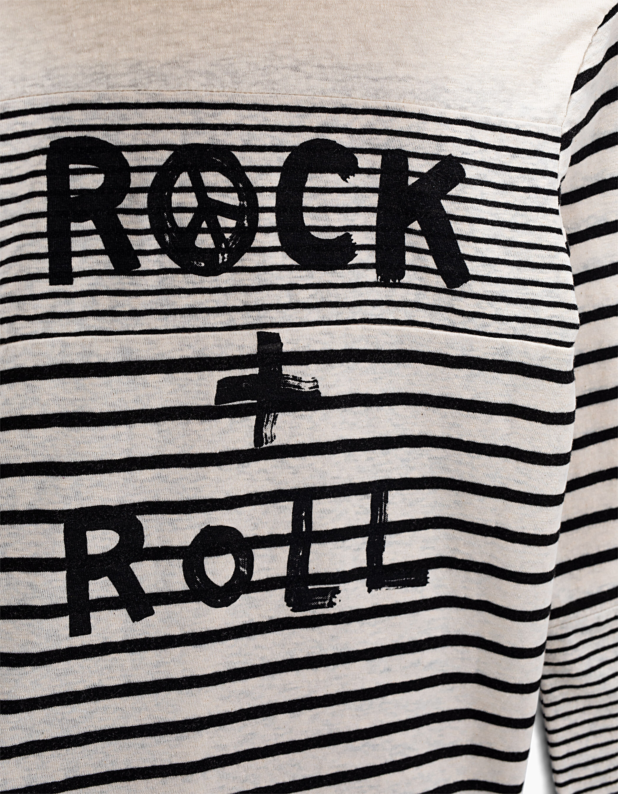 Tee shirt marini re cru ray noir capuche gar on