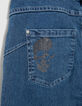 Jean slim summer blue waterless sculpt up strass dos Femme-8