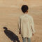 Boys’ light khaki Terra® Denim safari jacket, P&L back - IKKS image number 1