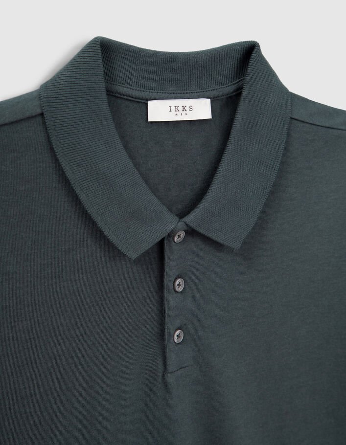 Polo acier coton modal Homme-2