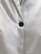Damen Silber beschichtete Anzugjacke-7