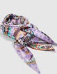 Marshmallow sjaal maxi kasjmierprint Dames-4