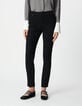Women’s black slim jeans with braided side detail-3 Women’s black slim jeans with braided side detail-3