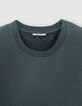 Camiseta verde azulado mix algod&oacute;n modal hombre-5