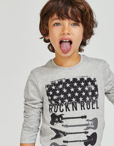 T-shirt gitaren jongens  - IKKS