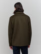 Sobrecamisa REGULAR de lana caqui para hombre-2