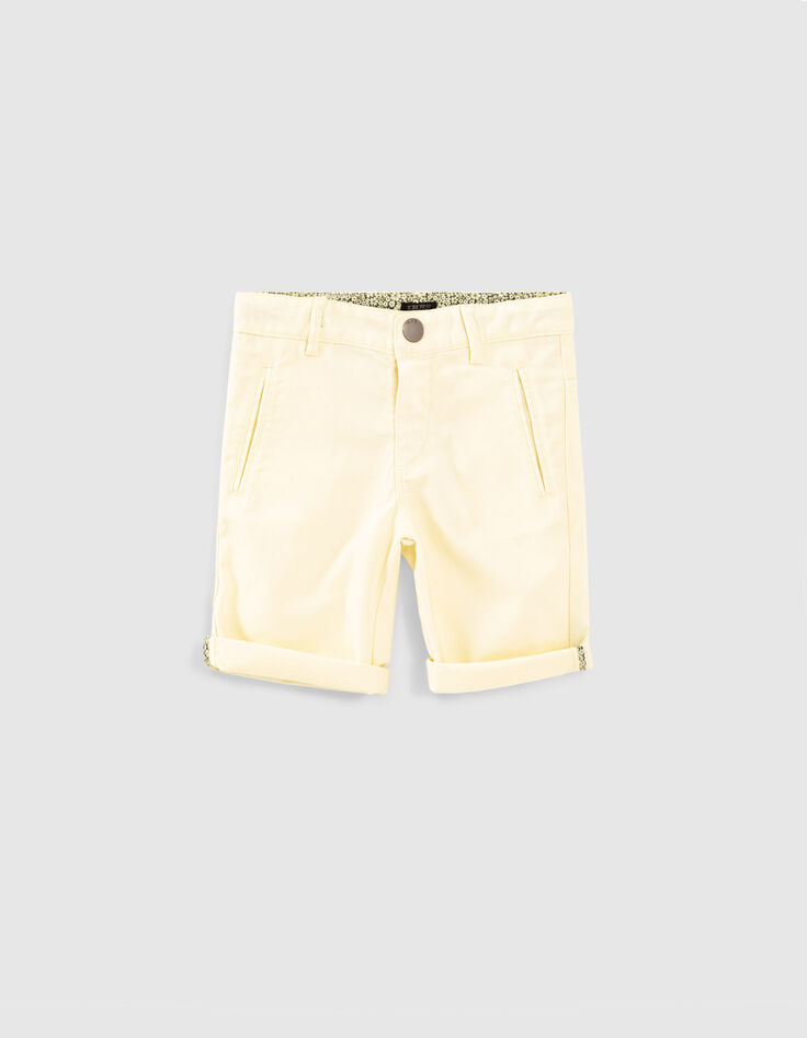 Boys' lemon Bermudas -1