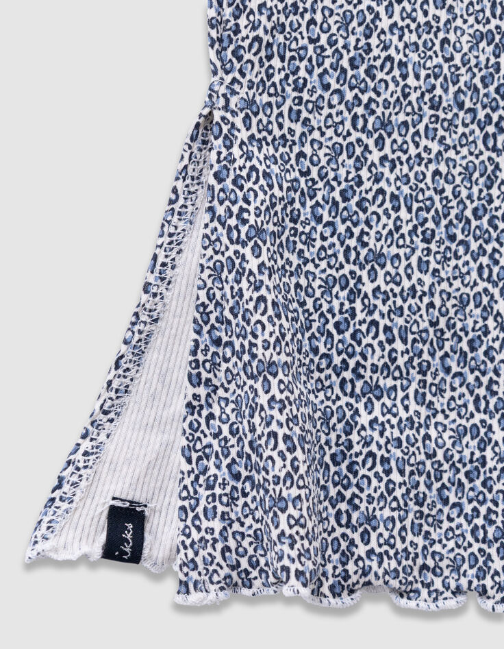 Leggings flare marine imprimé léopard-noeud fille-3 Leggings flare marine imprimé léopard-noeud fille-3
