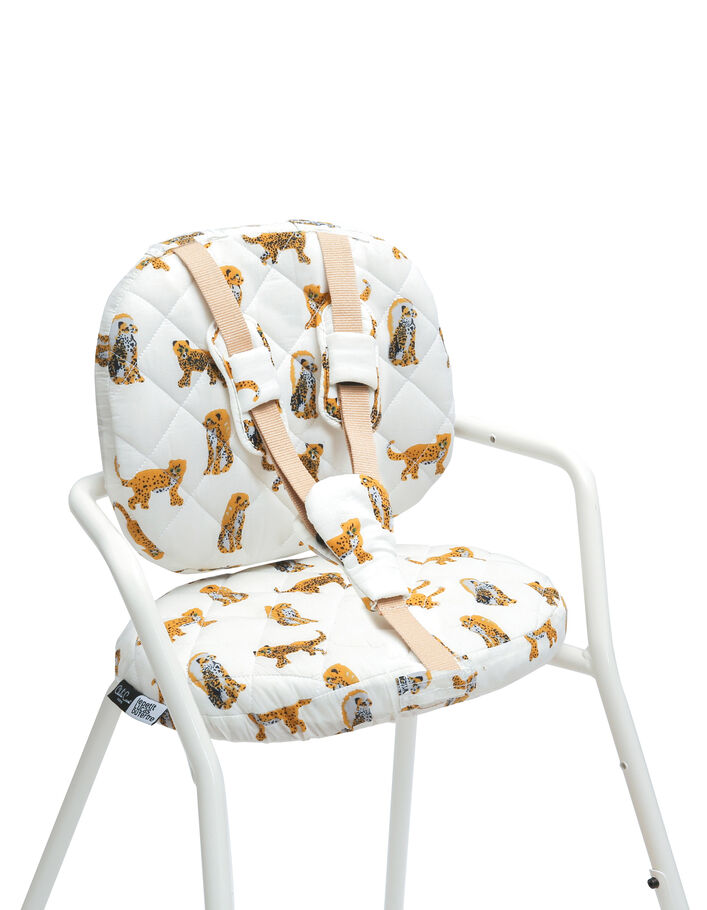 2 Kissen Tibu mit Jaguarprint für Stuhl CHARLIE CRANE - IKKS