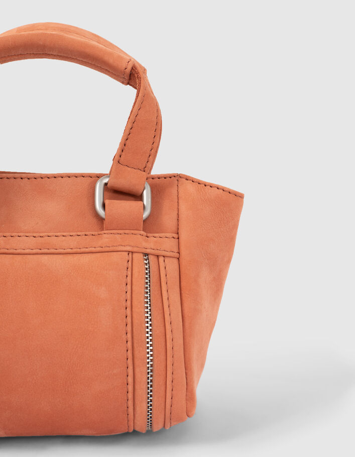 Women’s terracotta PASTEL NANO 1440 bag-5