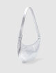 Bananentas in zilver Dames-4