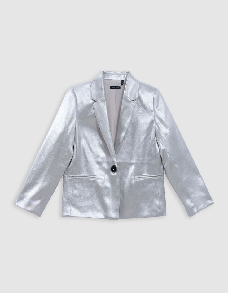 Veste de costume cérémonie dorée fille-4