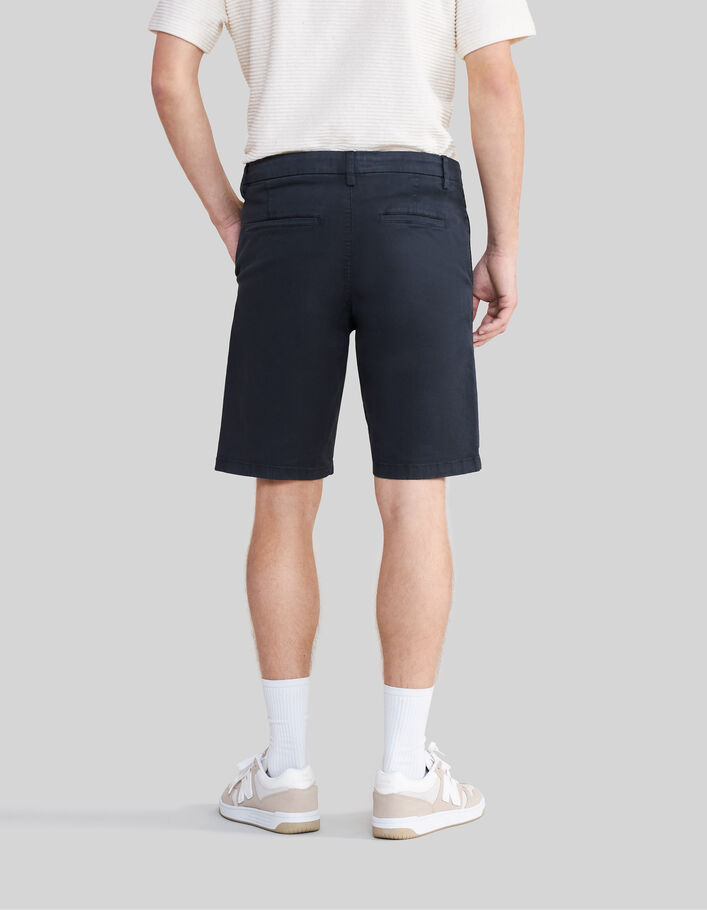 Bermudas chino azul marino Hombre-3