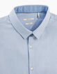 Chemise bleue homme-4