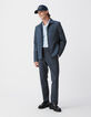 Men’s ink zip-up TRAVEL SUIT jacket-1