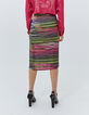 Women’s printed and tied pareo skirt-3