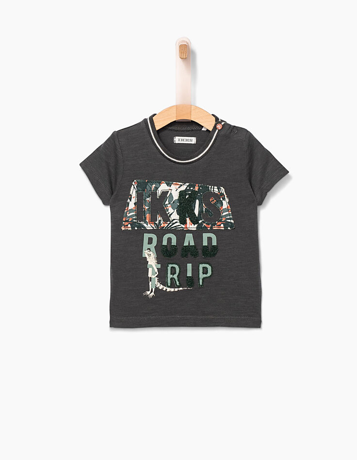 Ensemble tee-shirt et bermuda bébé garçon -2