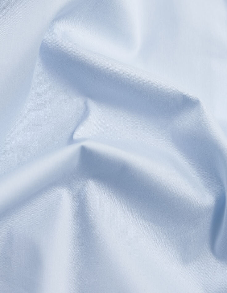 Camisa SLIM cielo popelina hombre-8