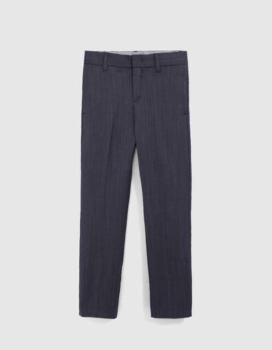 Pantalon marine maille gar&ccedil;on - IKKS