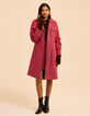 Robe rose imprim&eacute; floral I.Code-8